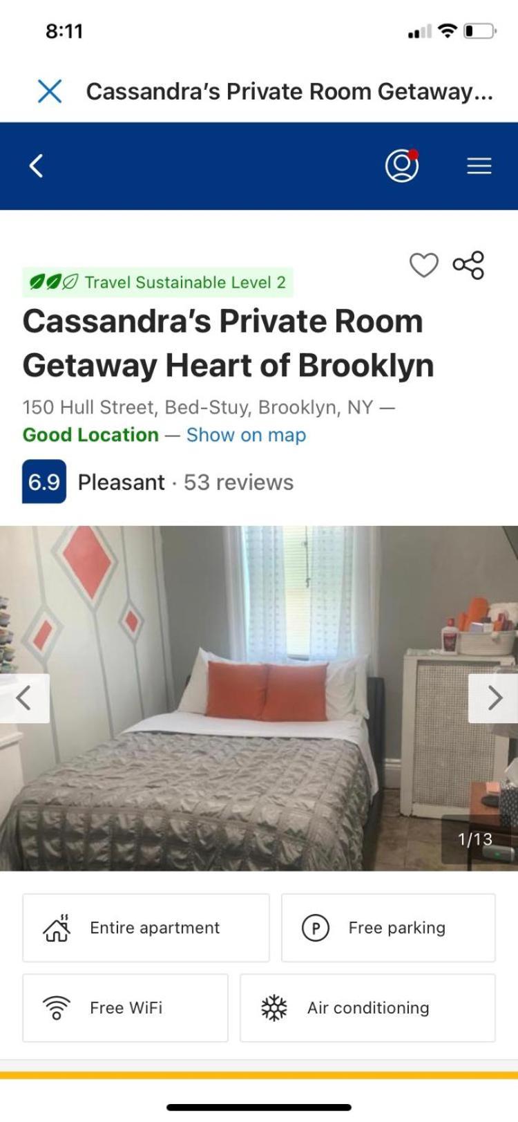 Cassandra'S Private Room Getaway Heart Of Brooklyn New York Exterior photo